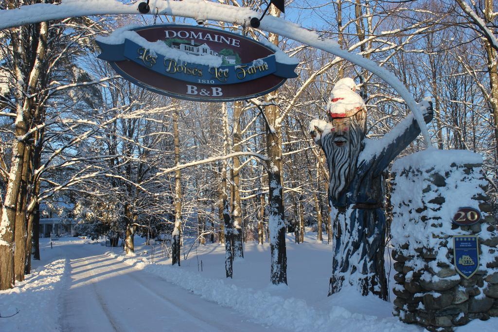 Domaine Les Boises Lee Farm S.A Bed & Breakfast Stanstead Екстериор снимка